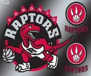 пазл Торонто логотип, команда НБА. Атлантический дивизион, Восточная конференция